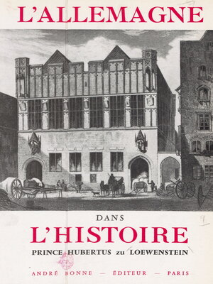 cover image of L'Allemagne dans l'Histoire